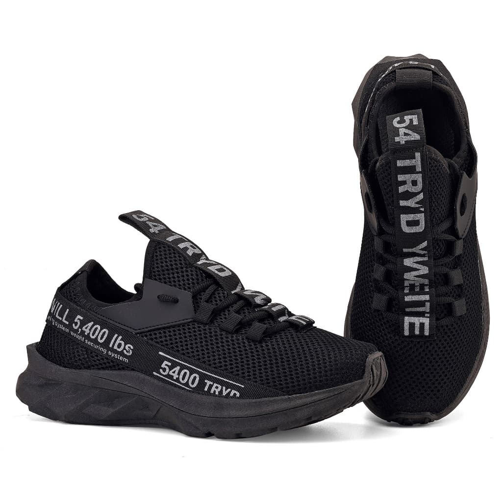 Tênis Esportivo Masculino Para Caminhar Correr Academia Caminhada Tryd 5400 Confortável Leve
