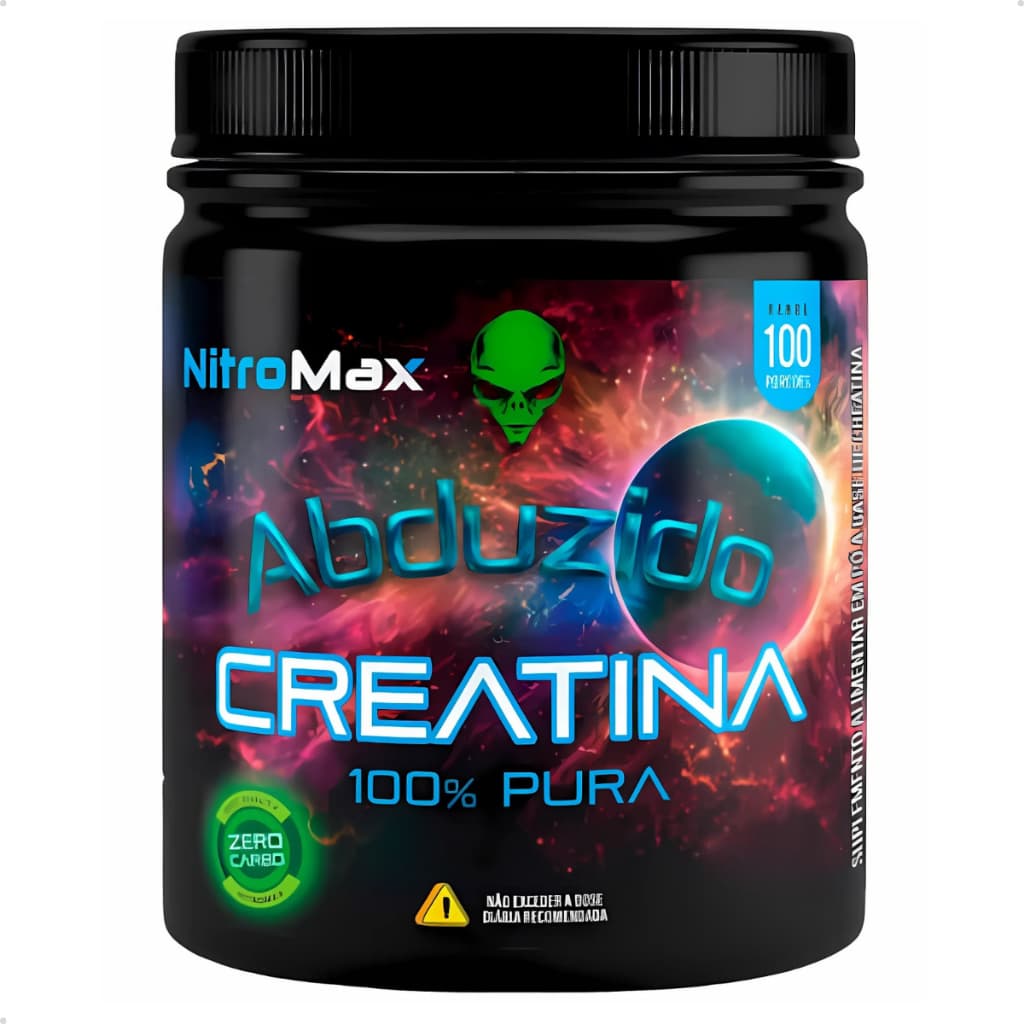 Creatina Abduzido 100g - Nitromax 100% Pura - Com Laudo