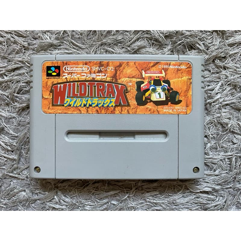 WILDTRAX - SUPER FAMICOM - SUPER NINTENDO - JOGO ORIGINAL