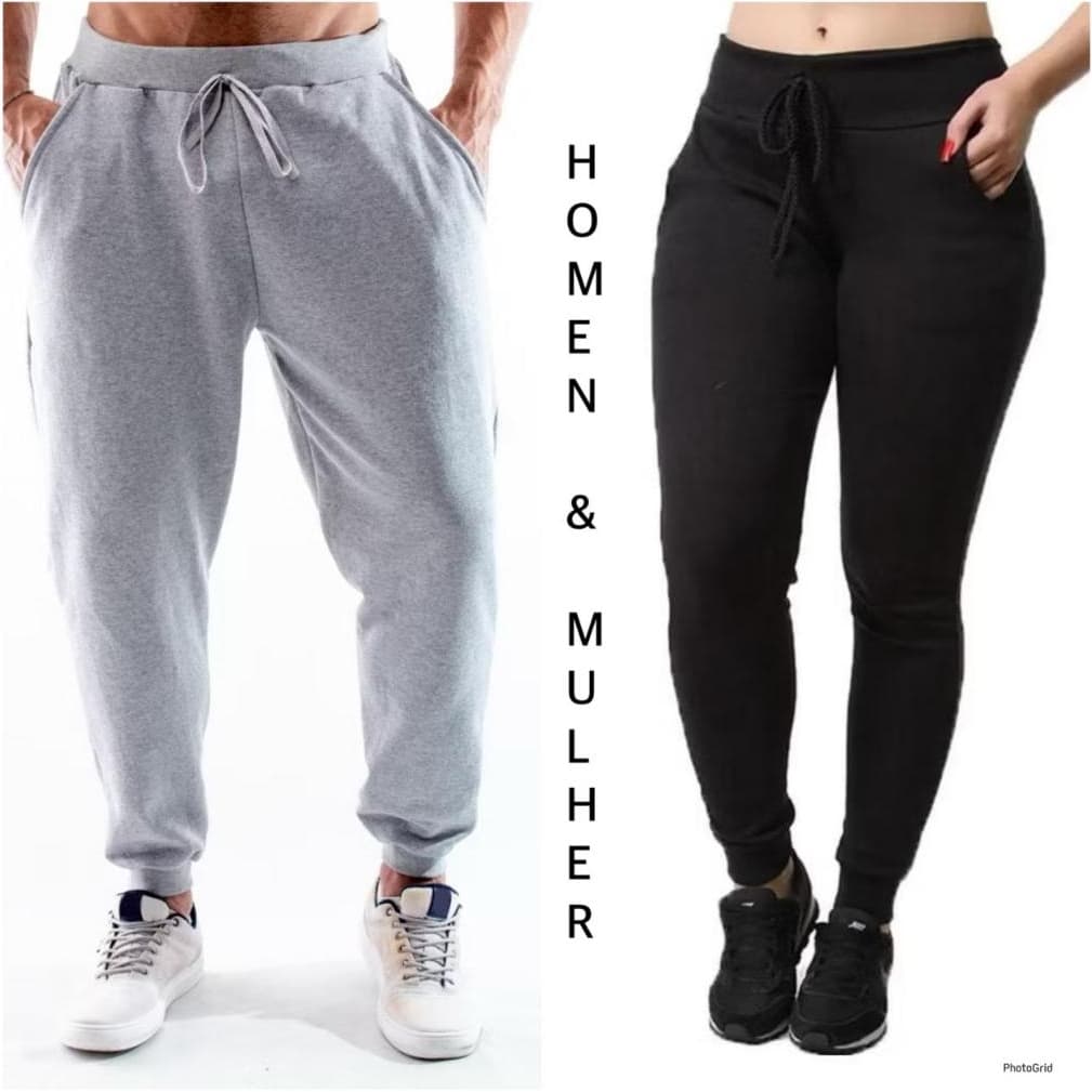 Calça Moletom Moleton Frio Masculina/Feminina Unissex Promoção