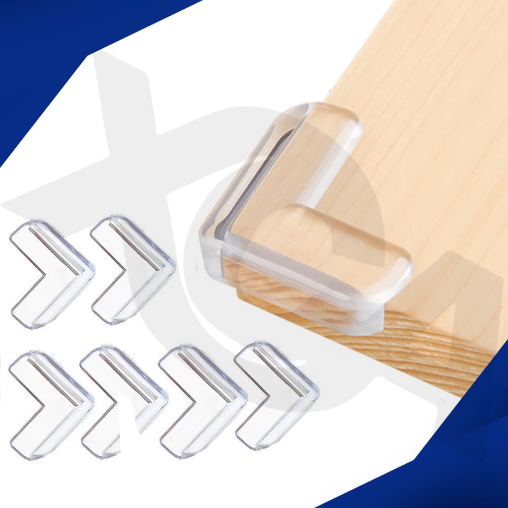 Protetor De Quina De Mesa Silicone Transparente 4/12/20 Segurança Criança Bebe Proteção Anti-Colisão