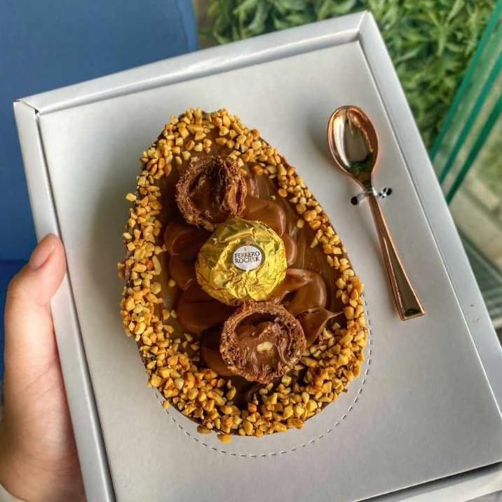 KIT 5~20 Caixas Ovo de Colher 100g/150g (Forma BWB) - Meio Ovo Gourmet - Páscoa - BRANCA