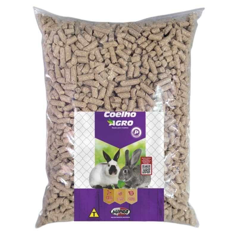 Ração Para Coelho Da SUPRA - Fracionado 1kg