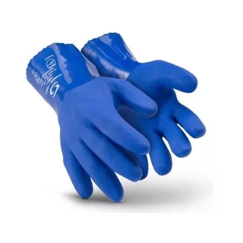 LUVA PARA INDÚSTRIA PETROQUIMICA SUPER PVC 26CM - CA 36581 - SUPER SAFETY - 10