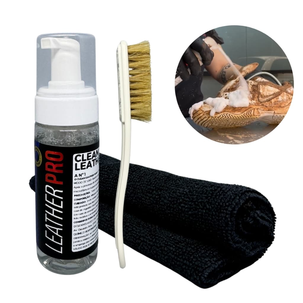 Kit Limpa Tenis Sneakers Calçados Lavagem a Seco