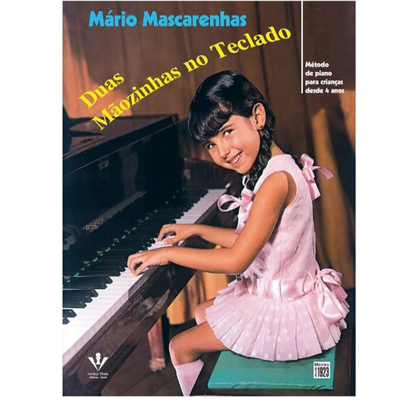 MÉTODO PARA TECLADO MÁRIO MASCARENHAS DUAS MÃOZINHAS NO TECLADO