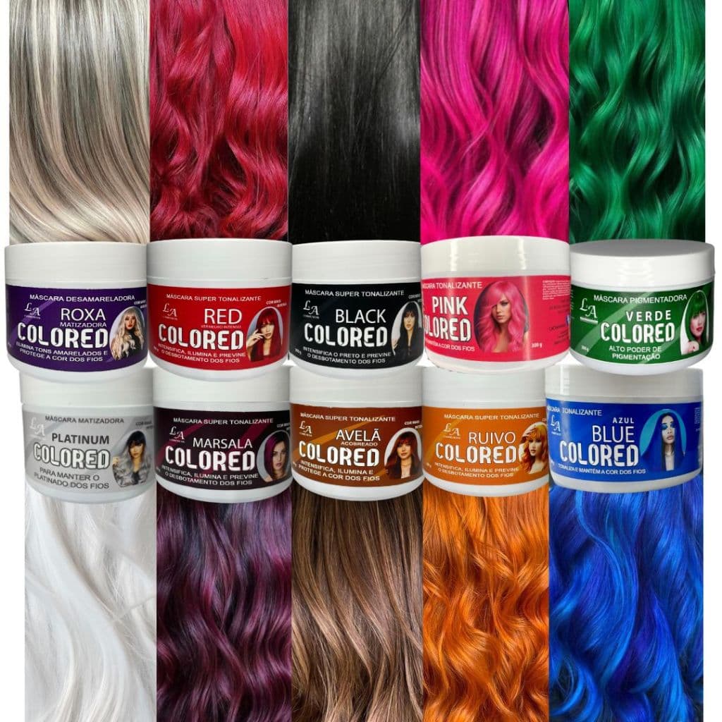 Máscara Matizadora Tonalizante - Sem Amônia - Resultado 100% Natural 300g Pronta Entrega