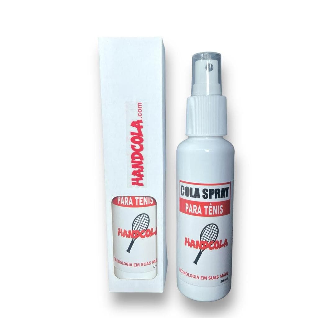 Cola Spray para Raquete de Tênis e mãos Handcola grip 100ml