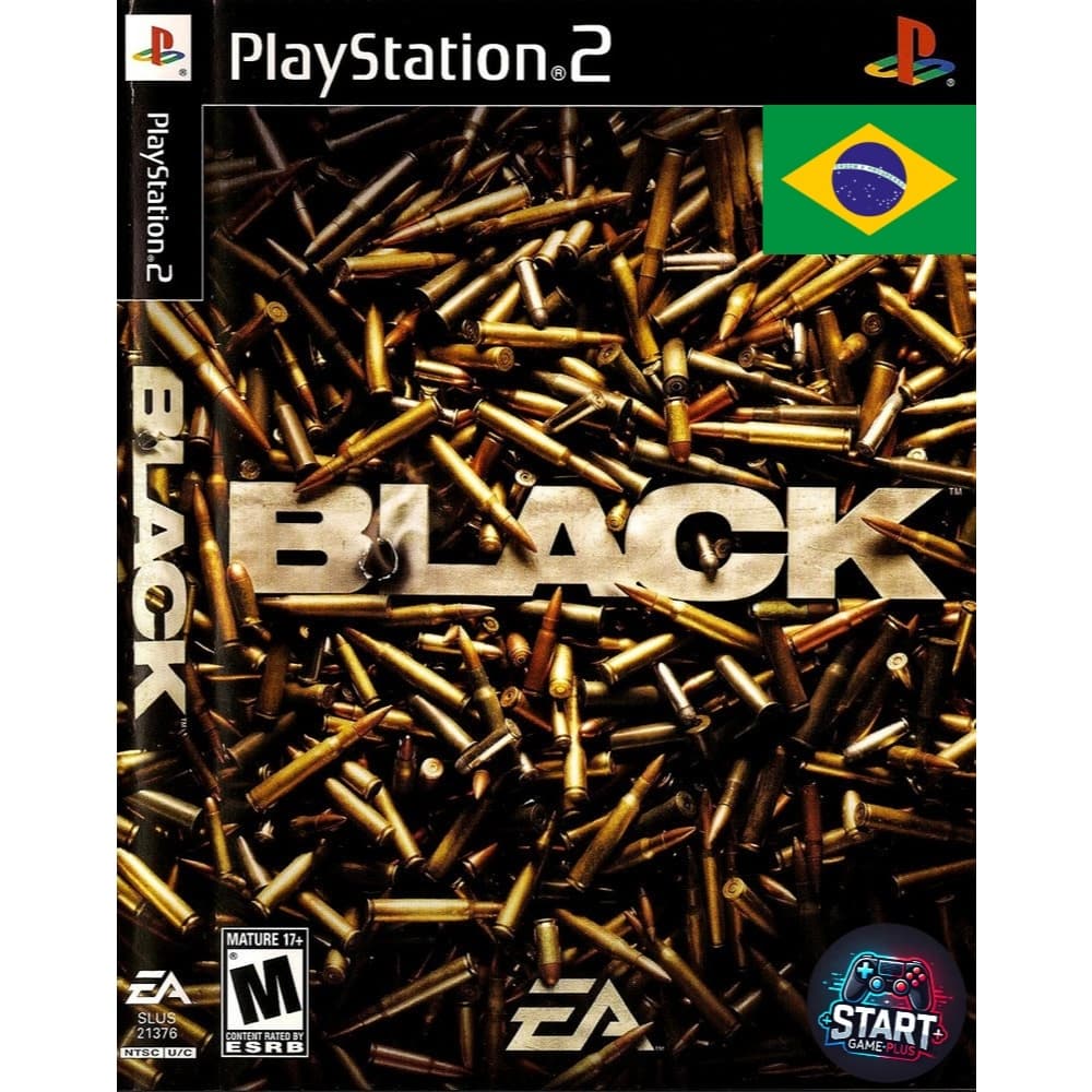 Black PT-BR Leg/Dub - PS2