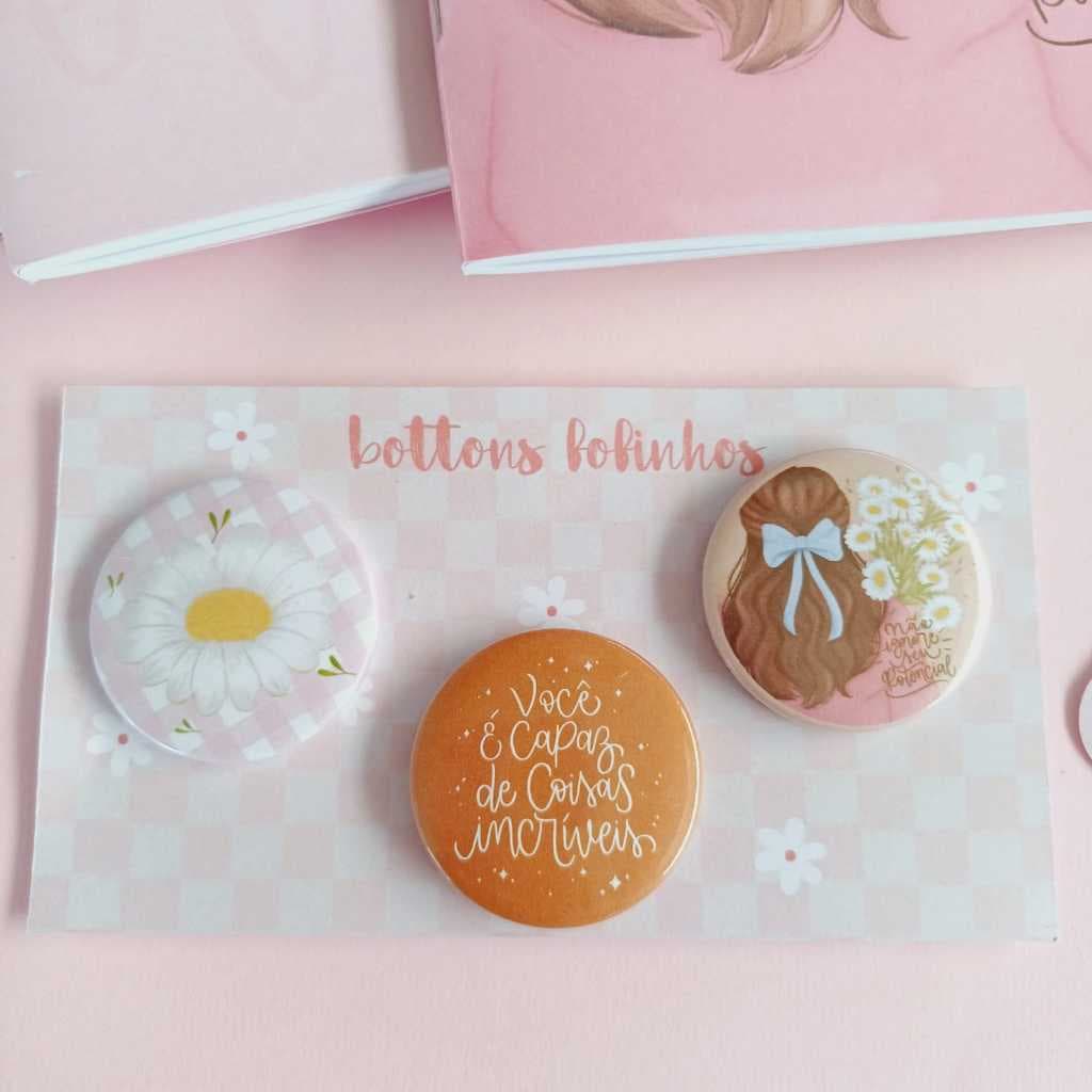 KIT DE BOTTONS FOFINHOS