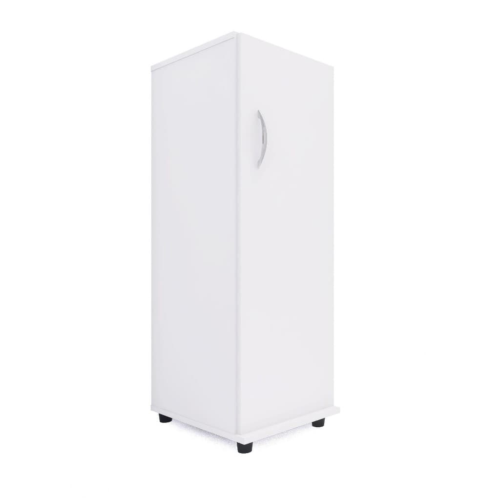 Armário Multiuso Lavanderia Com 1 Porta Organizador Área de Serviço com Prateleiras Internas Para Quarto