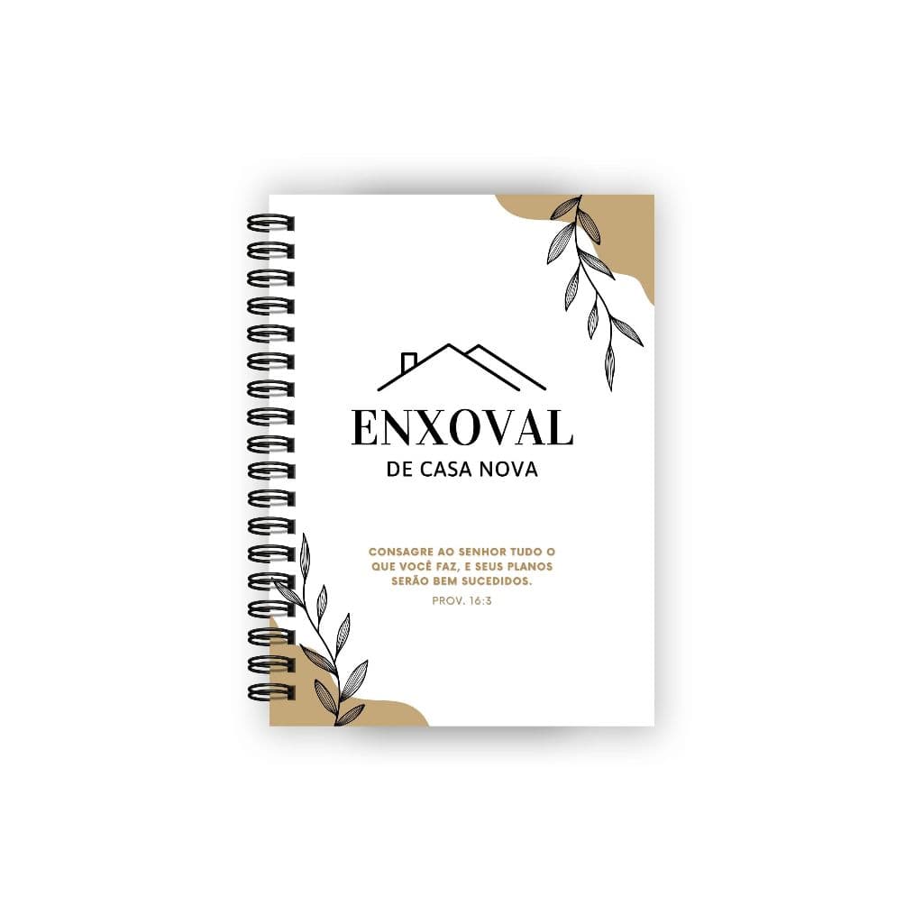 Lista Planner Enxoval para Casa - Encadernada 15 páginas