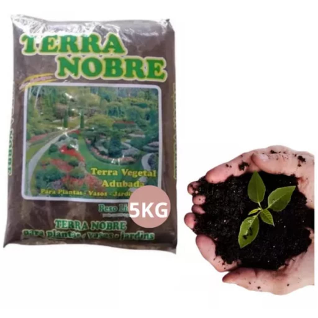 Terra Nobre 1 Saco De Terra Adubada 5kg
