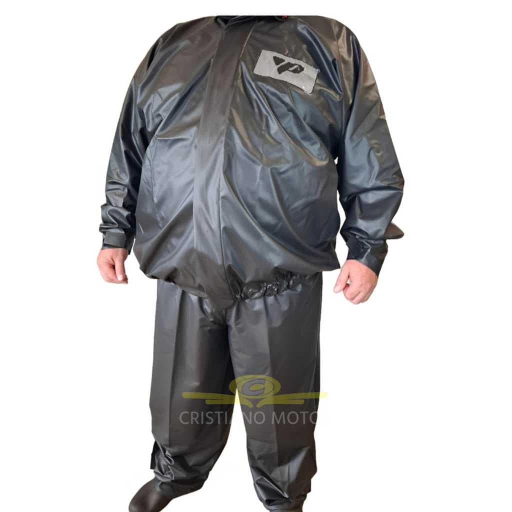 Capa De Chuva Pvc Plus Size Pantaneiro Original EXG ao 5G