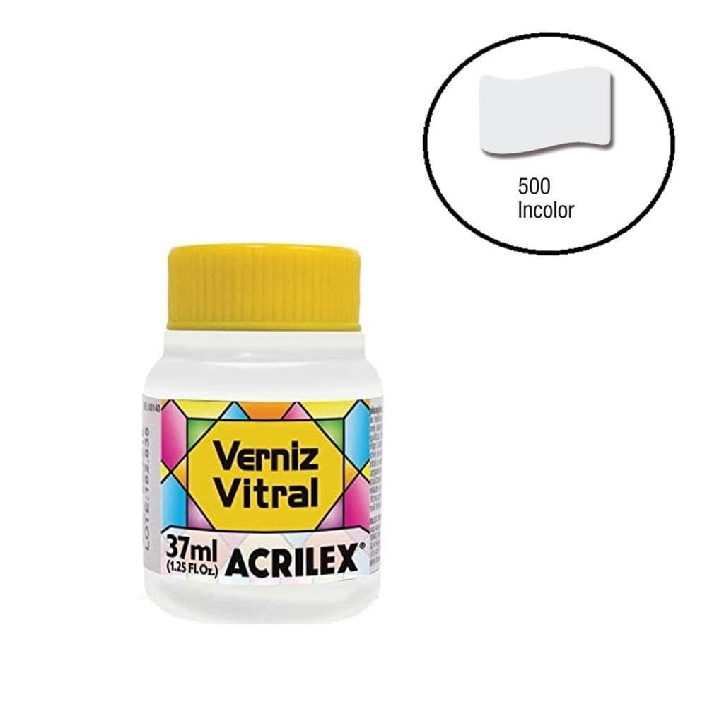 Verniz Vitral Incolor Acrilex 37ml
