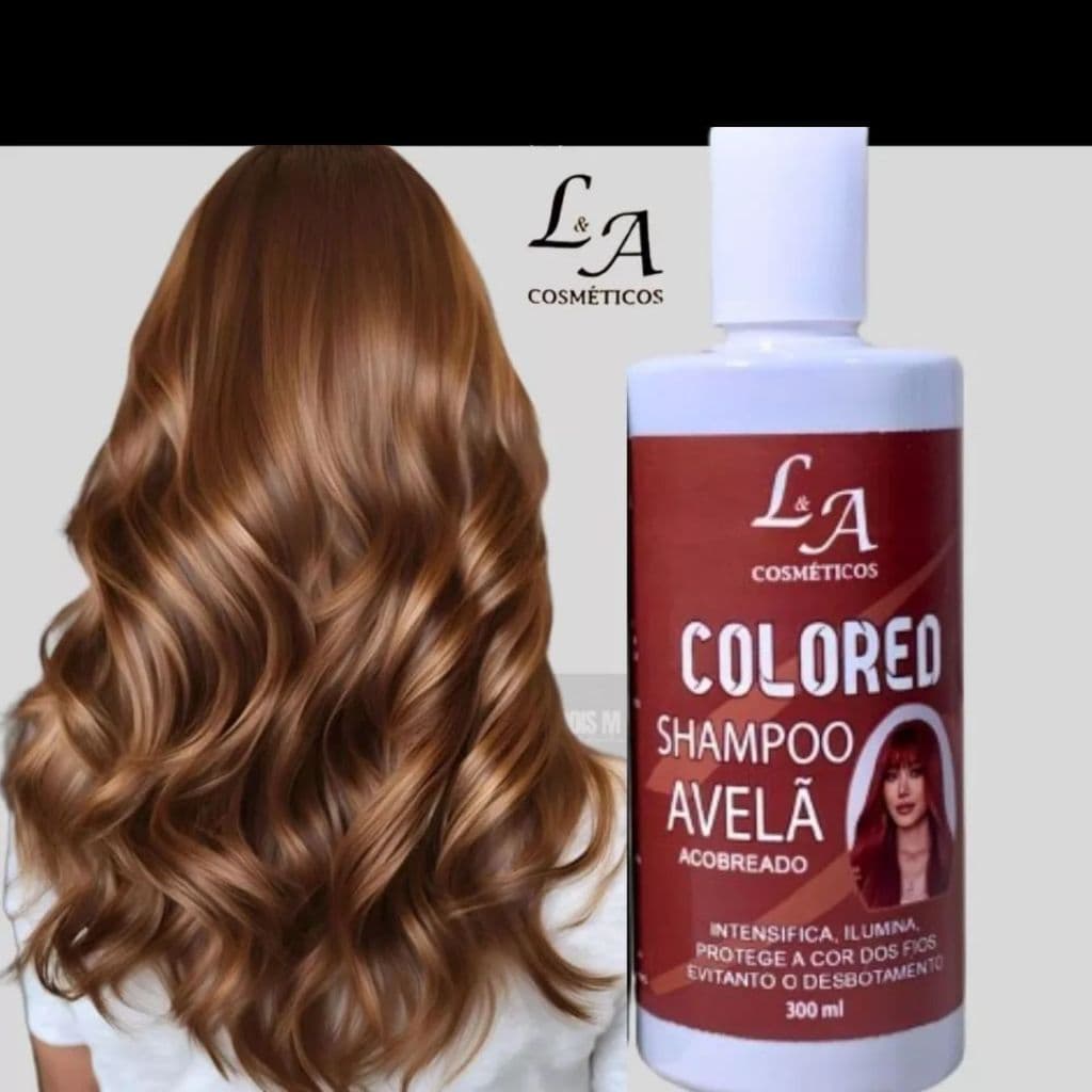 Shampoo Tonalizante Avelã Cor Maravilhosa S Amônia - Resultado 100% Natural -Intensifica Cor - Evita Desbotamento