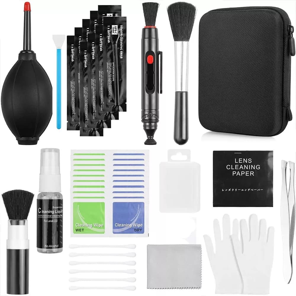 Kit De Limpeza De Câmera, Tela E Teclado 40 Peças