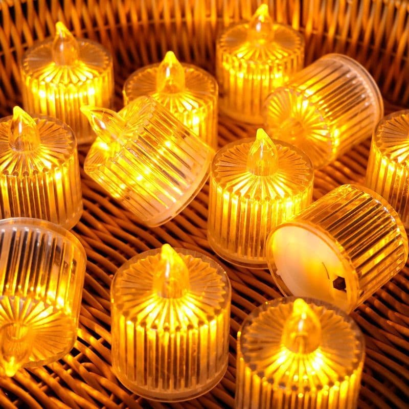 10 Peças Led Eletrônica Decorativa Hengling Velas Luz