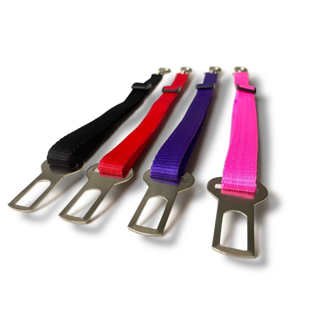 cinto de segurança pet para todos os portes regulável e segura para viagem ou passeio