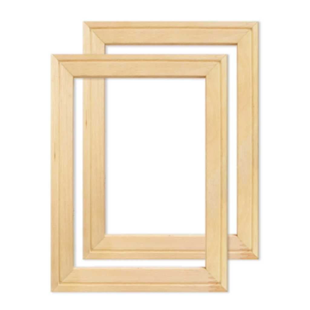 5 Chassis Bastidor 30x40 Cm P/ Tela De Pintura E Uso Geral