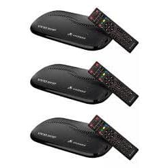 Kit 3 Receptor Vivensis VX10 SATHD Nova Parabolica Digital