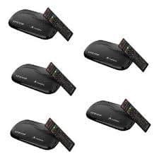 Kit 5 Receptor Vivensis VX10 SATHD Nova Parabolica Digital