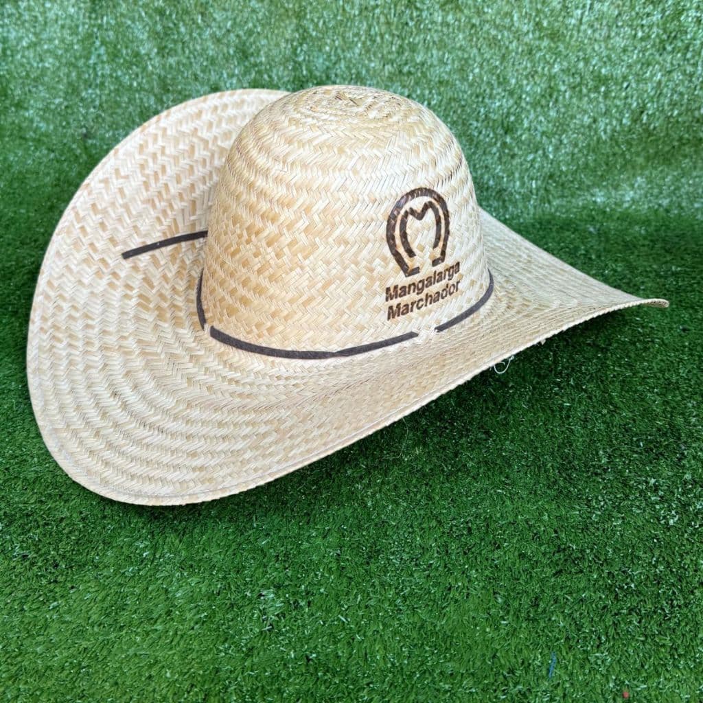 Chapéu de Palha Pantaneiro Aba 12 Country Nossa Senhora Aparecida