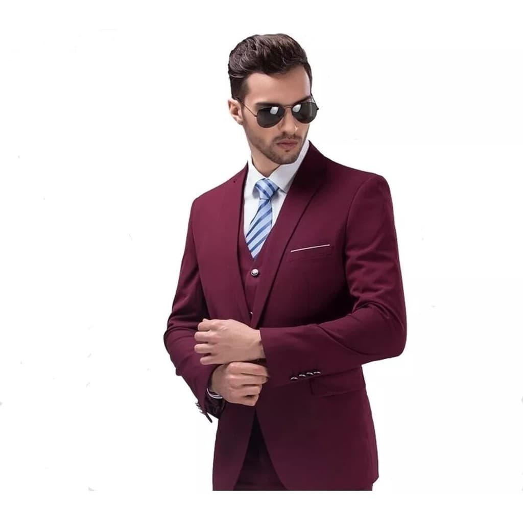 Terno Masculino Tradicional Noivo Homem Oxford Esporte Fino evento casamento formatura