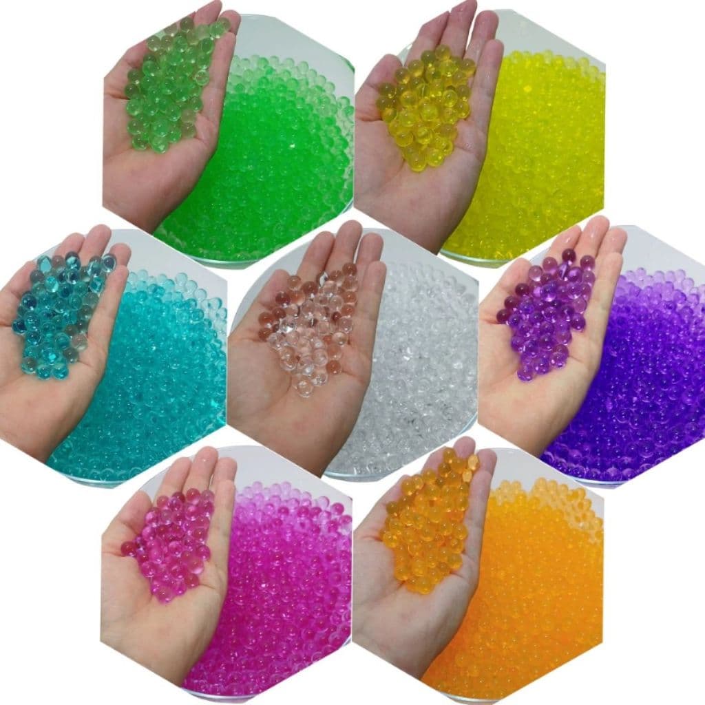 Bolinhas De Gel Cresce Na Água Decoração Vaso Plantas 2.000