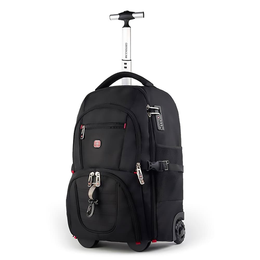 Mochila Rodinha Roda Grande Puxador Reforçado Escola Colégio Trabalho