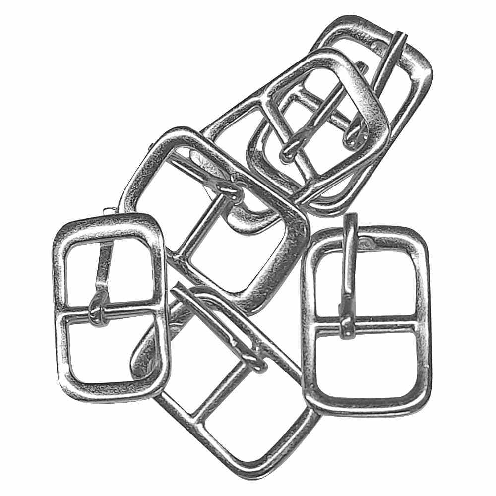 Kit 1000un Fivela De Metal Ajustável Anti Ferrugem 12mm 1116