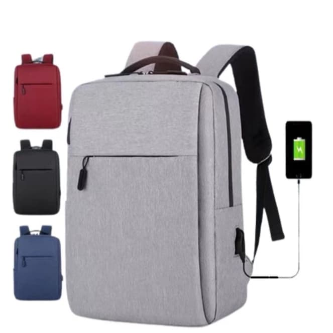 Mochila Para Notebook com Alça Reforçada Impermeável Executiva 18l 15.6 Polegadas Fone de ouvido e USB 42cm x 30cm