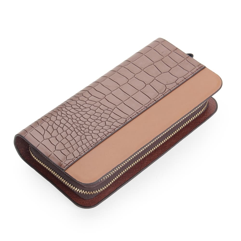 Carteira Feminina Crosswave Original Porta Documento Com Zíper