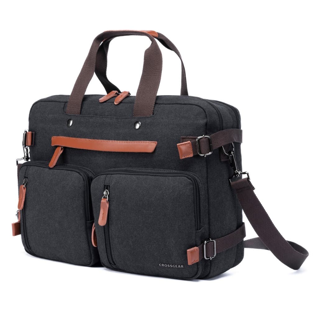 Mochila Resistente Lona Executiva Viagem Notebook Alta Qualidade