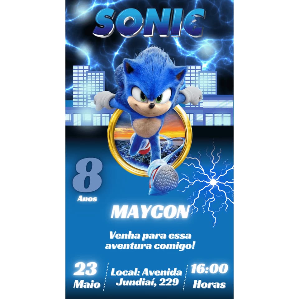 Convites Personalizados Aniversário FAZEMOS TODOS OS TEMAS (físico + arte)