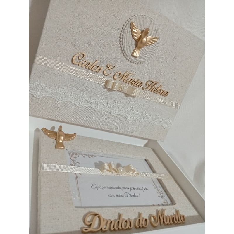 Convite de padrinhos de batismo