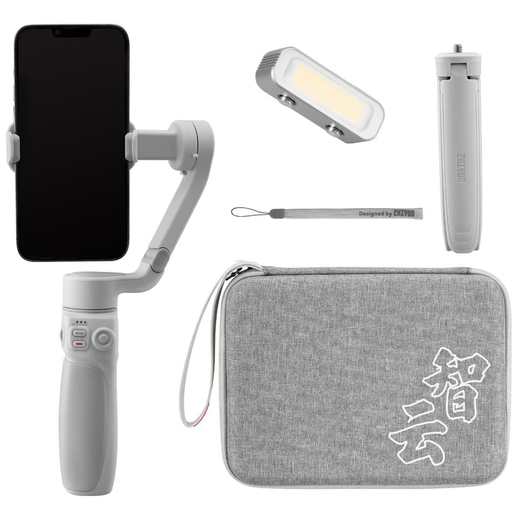Estabilizador para Celular Zhiyun Smooth-Q4 Combo - Gimbal com haste de extensão