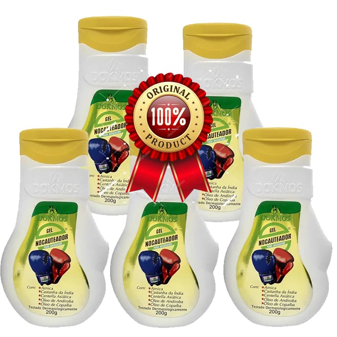 KIT C/5 GEL NOCAUTEADOR 200G