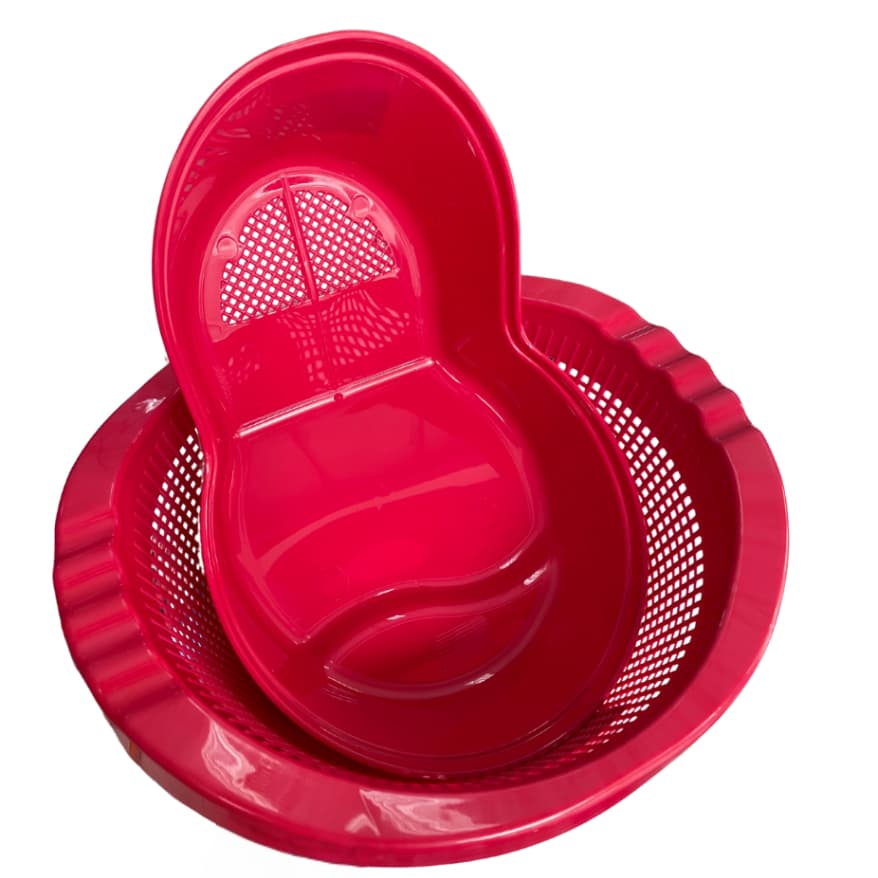 Escorredor de Arroz e Macarrão Kit de Plástico