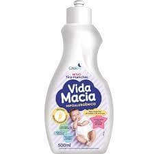 Tira Manchas Hipoalergênico Para Roupas De Bebe Bebê Vida Macia De 500 Ml