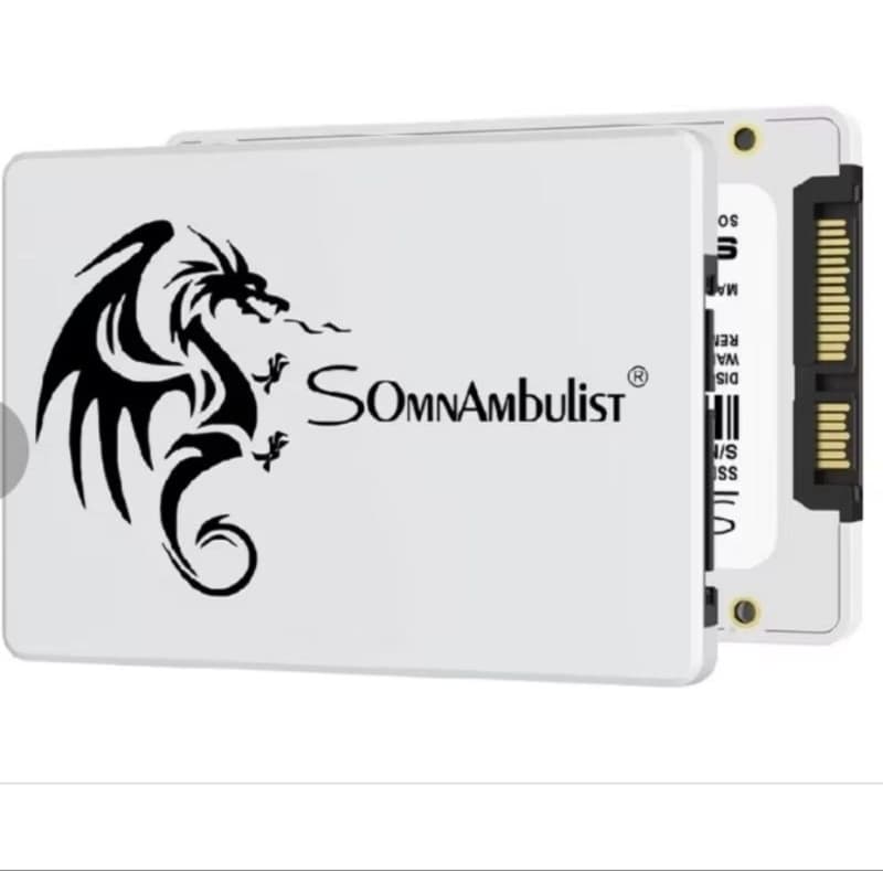 Ssd 64gb 120gb 128gb 240gb 256gb 512gb SomnAmbulist White Hd 2.5 Disco Rígido Computador Notebook PC Hd Ssd SSD Interno