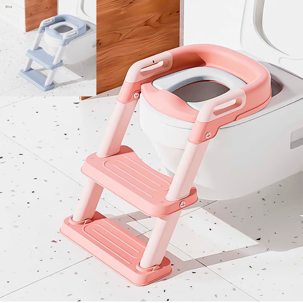 Assento infantil Troninho com Escada P/ Vaso sanitário