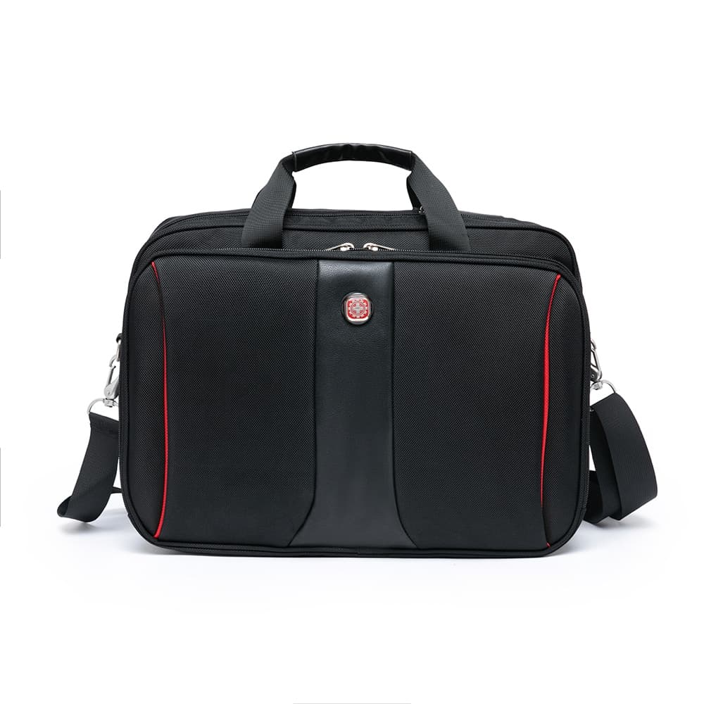 Bolsa Pasta Transversal Executiva Notebook Masculina Antifurto Cadeado Crosswave