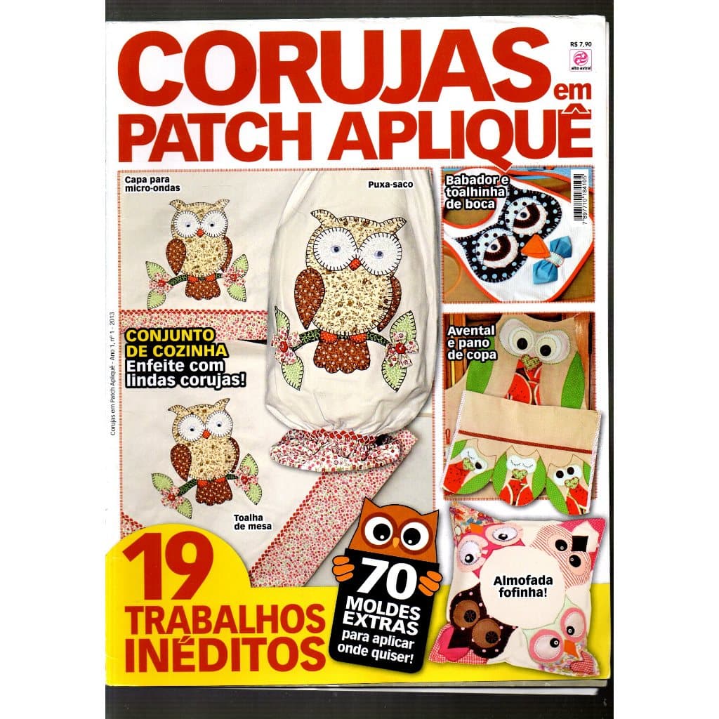 Revista Corujas Em Patch Apliquê, Ano 1, N 1, 2013