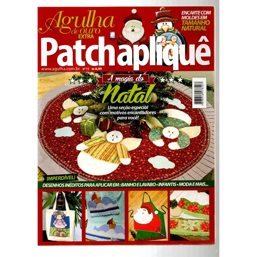 Revista Patch Apliquê, Agulha De Ouro Extra, N 11