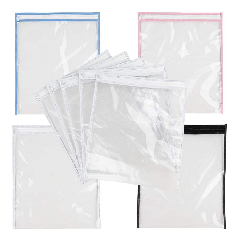 Kit 7 Saquinhos Organizadores Roupa Limpa e Suja Para Creche Maternidade Viagens