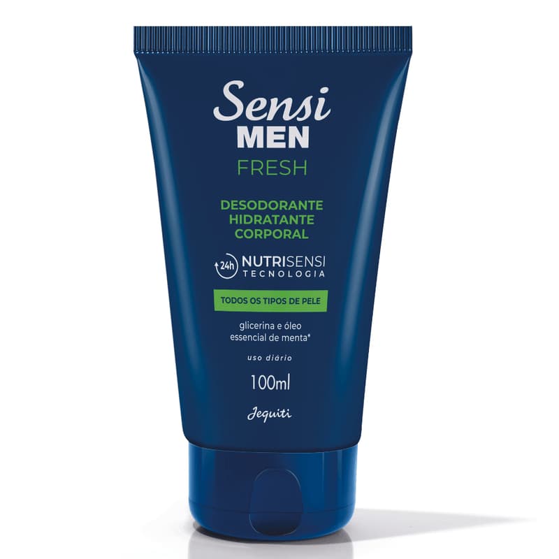 Sensi Men Fresh Desodorante Hidratante Corporal 100ml - Jequiti