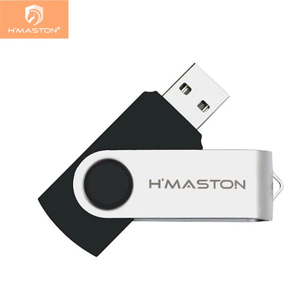 H‘maston HM-U128 Pen drive Twist 8GB 16GB 32GB 64GB 128GB USB 3.0 Metal Alta Velocidade Flash Drive