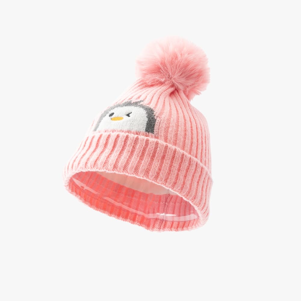 💓【Desconto 50%】Kit Com Touca E Cachecol Infantil Menino Menina Tricotado Quente Fashion para 5 a 12 anos KZ0549PGM