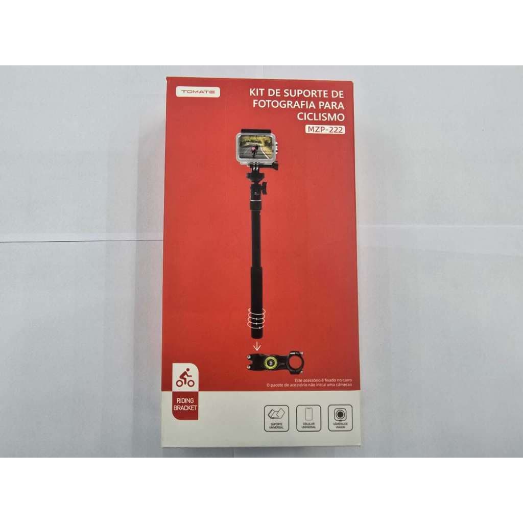 Bastão De Câmera e celular Com Suporte Para Moto E Bicicleta MZP-222